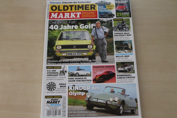 Deckblatt Oldtimer Markt (11/2014)